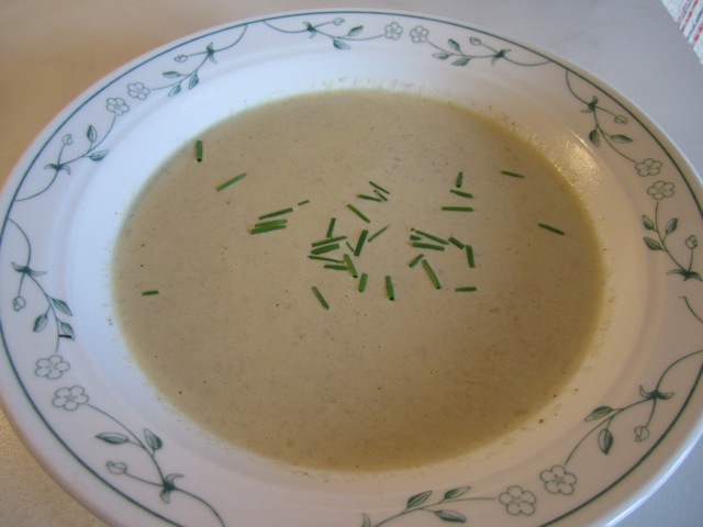 Trattkantarellsoppa